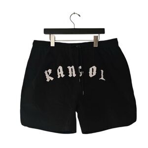 🍄 Kangol Black Athletic Men's Shorts Size XL